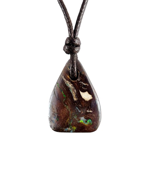 Budget Boulder Opal Necklace C483