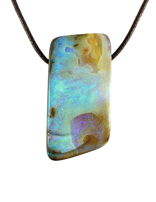 Australian Boulder Opal Necklace SLP1528