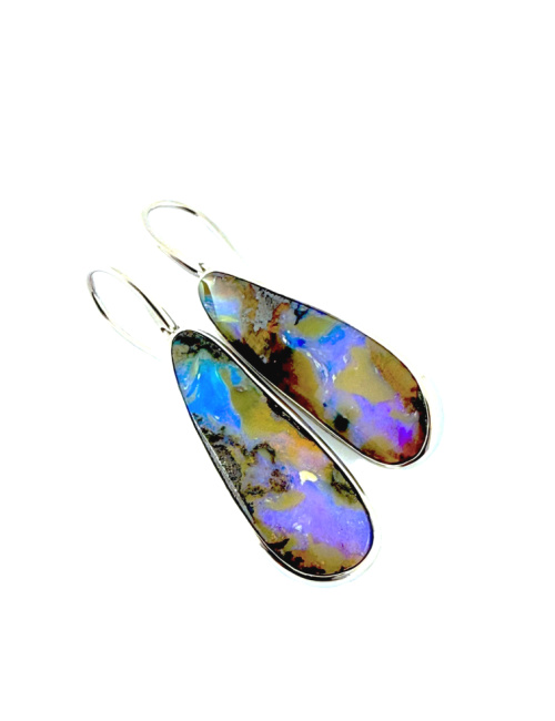 Australian Opal Earrings SE515