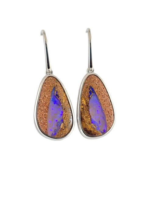 Pipe Opal Earrings SE513