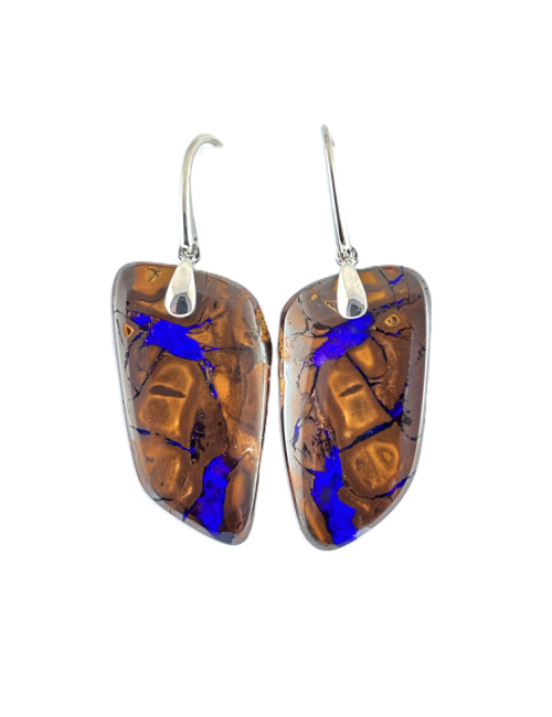 Australian Boulder Opal Earrings SE520