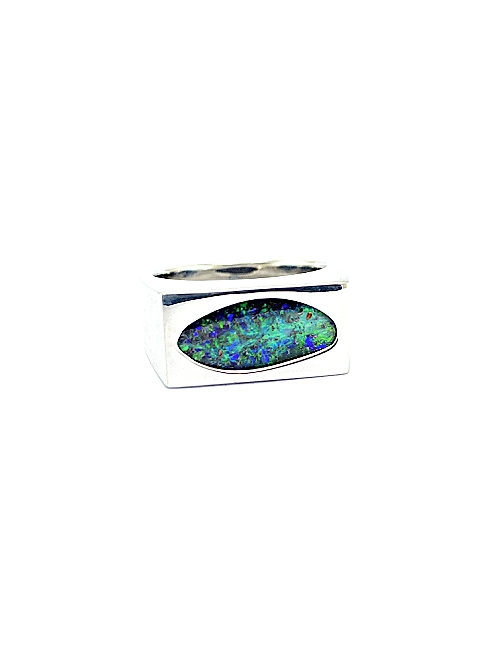 Mens Australian Opal Ring SR920