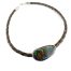 Boulder Opal Leather Bracelet B529