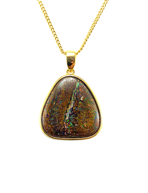 Boulder Opal Matrix Necklace SP1561