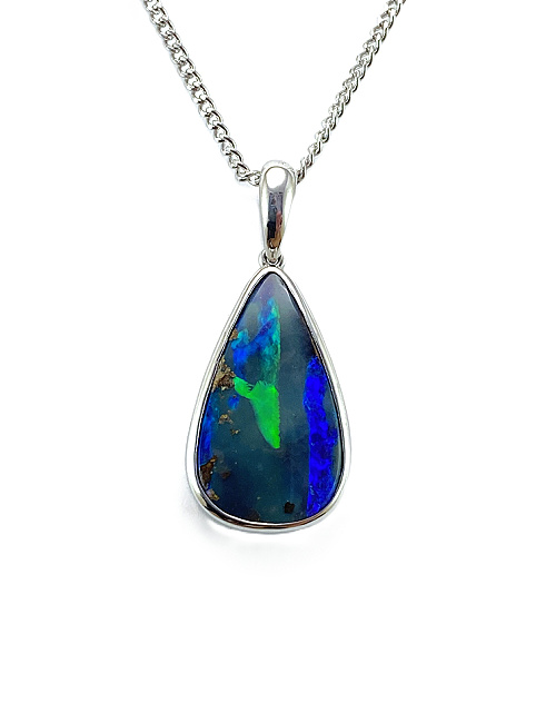 Australian Boulder Opal Necklace SP1570