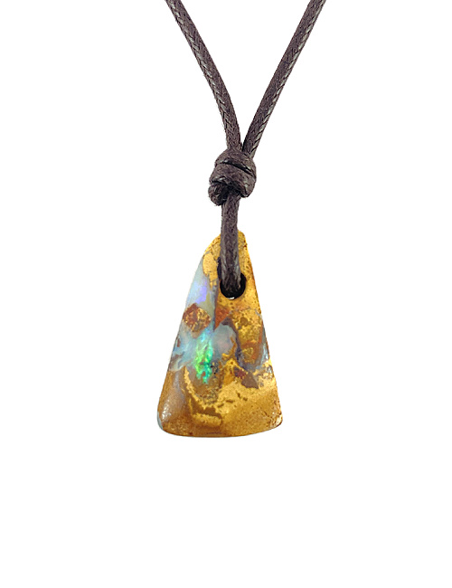 Australian Boulder Opal Necklace SLP1582