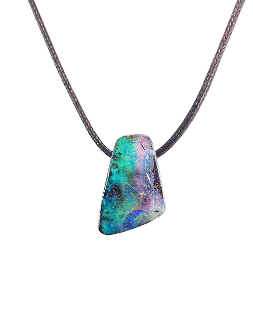 Australian Boulder Opal Necklace SLP1597