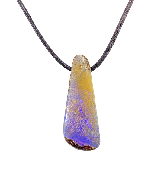 Australian Boulder Opal Necklace SLP1601