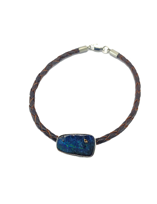 Mens Boulder Opal Bracelet B532