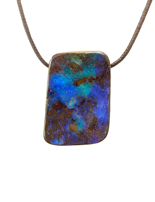 Australian Boulder Opal Necklace SLP1630