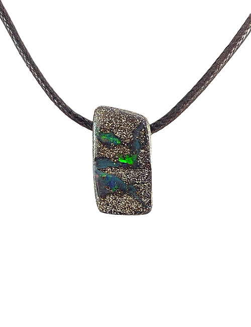 Budget Boulder Opal Necklace C503