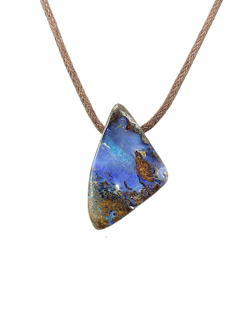 Australian Boulder Opal Necklace SLP1651
